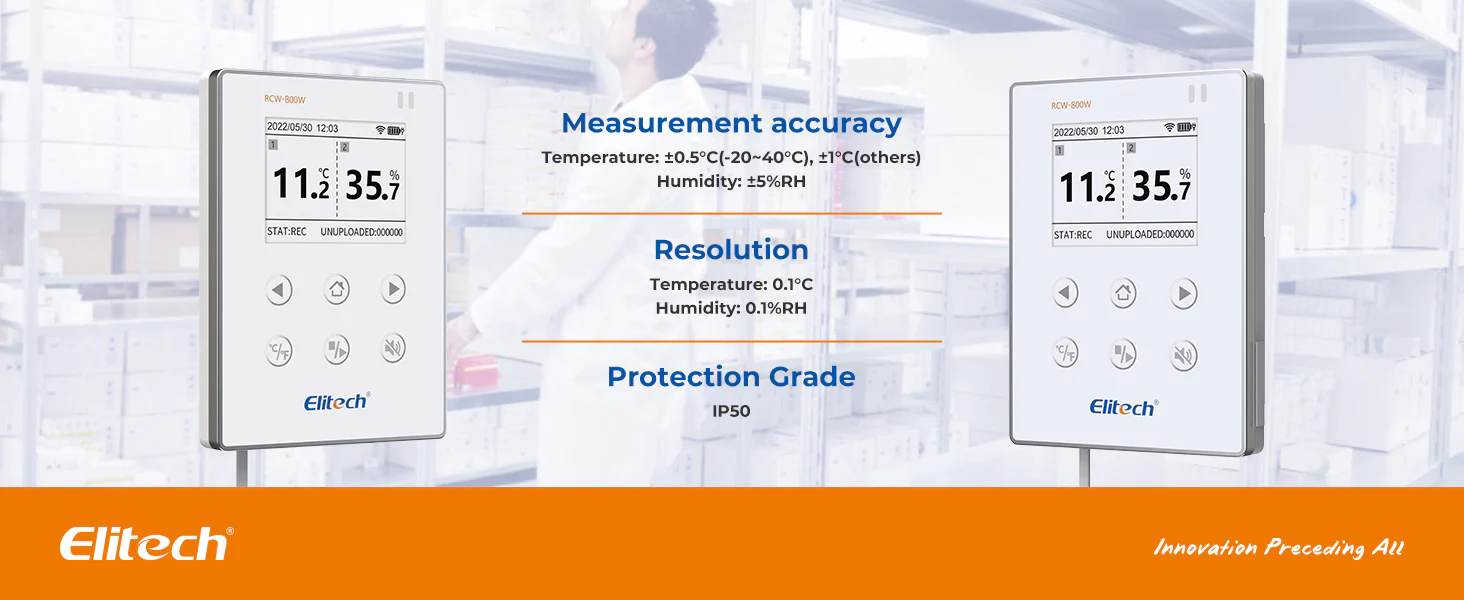 Wireless Digital Data Logger Remote Real-Time Temperature Monitor