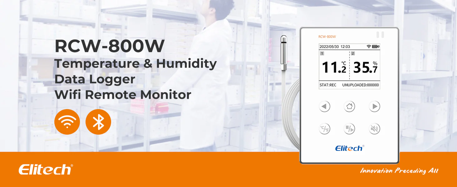 Wireless Digital Data Logger Remote Real-Time Temperature Monitor