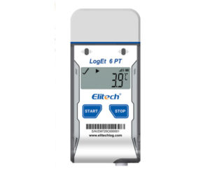 Dry Ice Single-use USB Temperature Data Logger -85℃~50℃, 30 Days(Logging interval 5 min), 16000 Points, Shadow Data, PDF Report, LogEt 6 PT