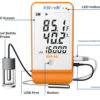 GSP-6G Digital Temperature and Humidity Data Logger with Detachable Buffered Probe with Calibration Certificate