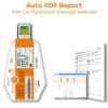 Elitech LogEt 1 Temperature Data Logger Single Use PDF Report USB Port 16000 Points，-30℃-70℃/-22℉-158℉