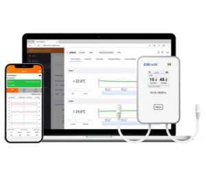 4G or WiFi Real-Time Temperature Humidity CO2 Digital Data Logger