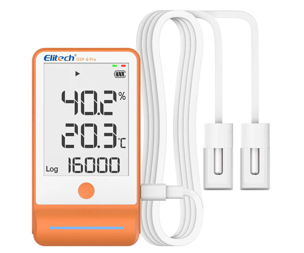 GSP-6 PTE Ultra Low Digital Data Logger -121℉ to 302℉ Recorder 16000 Points
