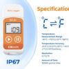 RC-5+ Reusable USB Temperature Data logger with Auto PDF Report