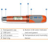 RC-51H USB Temperature and Humidity Data Logger Pen-styled Auto PDF 32000 Points