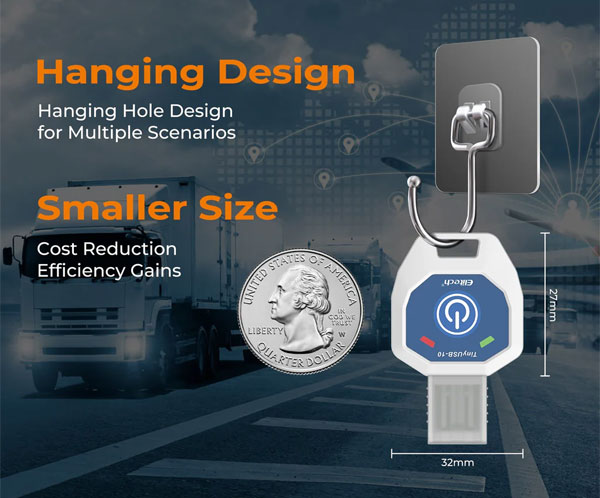 TinyUSB Single-Use Temperature Recorder Data Logger
