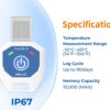 TinyUSB Single-Use Temperature Recorder Data Logger